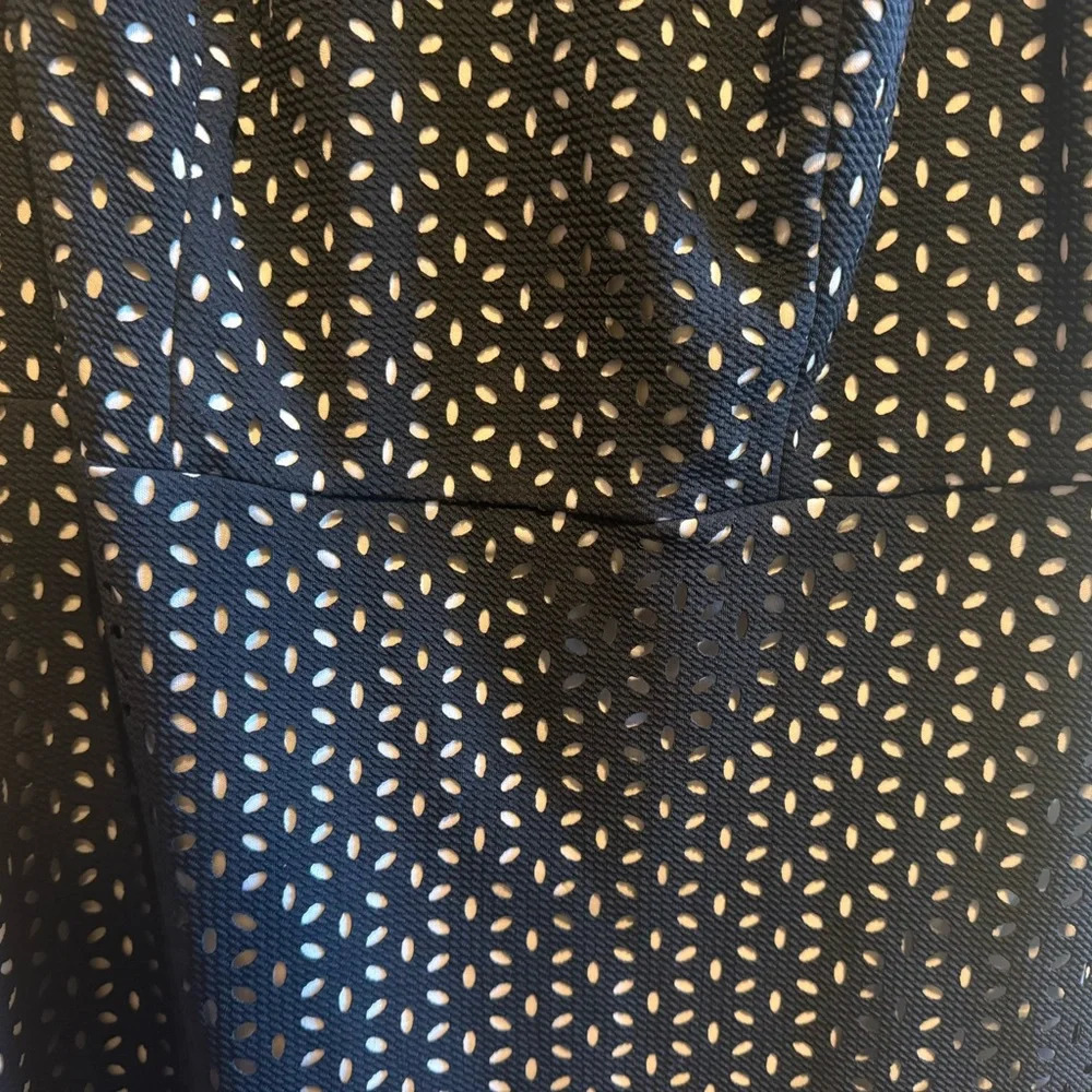 Teeze Me Black Tan Cutout Sleeveless Dress Sz 14/15 - Picture 3 of 10